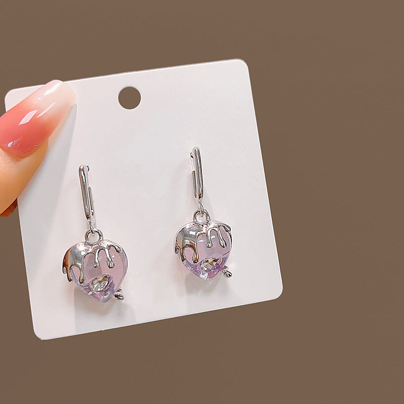Wholesale Cross Irregular Butterfly Alloy Earrings